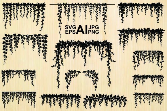 Black Floral Element Silhouette: A Designer's Review of Graphics and Illustrations