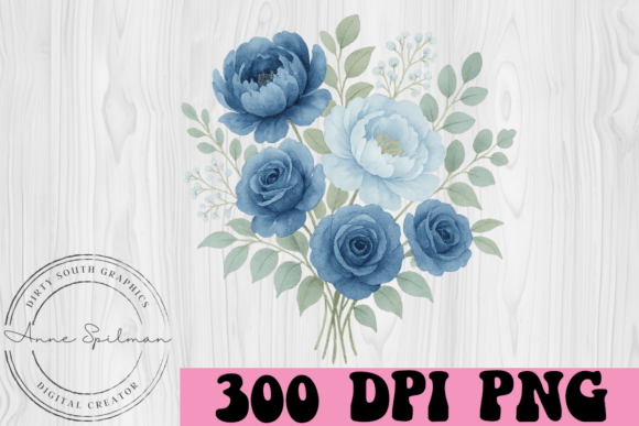 Blue Floral Bouquet Review for Real Embroidery Projects