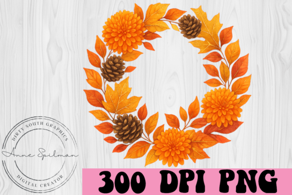 Fall Floral Wreath: A Strategic Review of Graphics and Illustrations