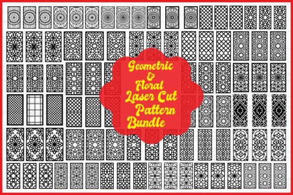 Geometric Floral Laser Cut Pattern Bun Review