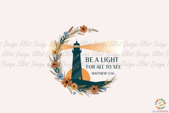 Lighthouse Floral Png: Premium Graphics for Illustrations