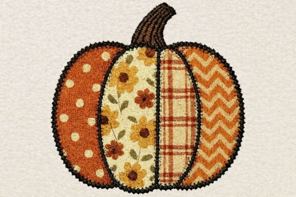 Preppy Floral Fall Pumpkin Png Graphics and Illustrations Review